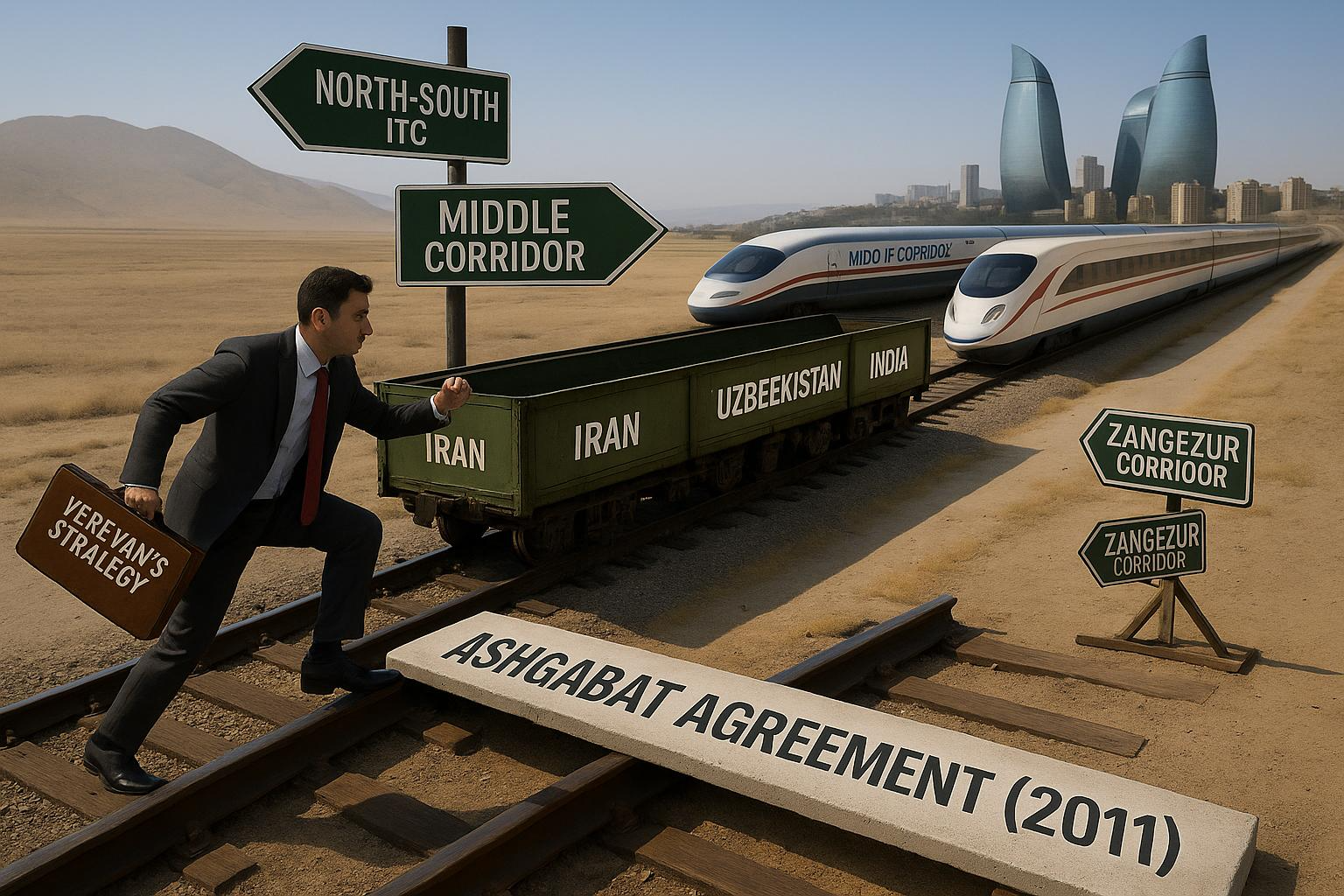 Too little, too late - Armenia enters decade-old Ashgabat transport corridor project